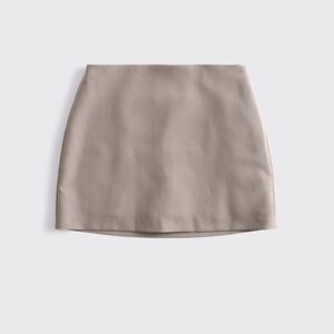Abercrombie & Fitch Taupe Mini Skirt